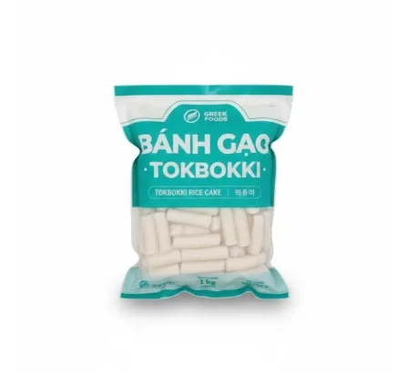 Bánh gạo Tokbokki Green Food 1kg